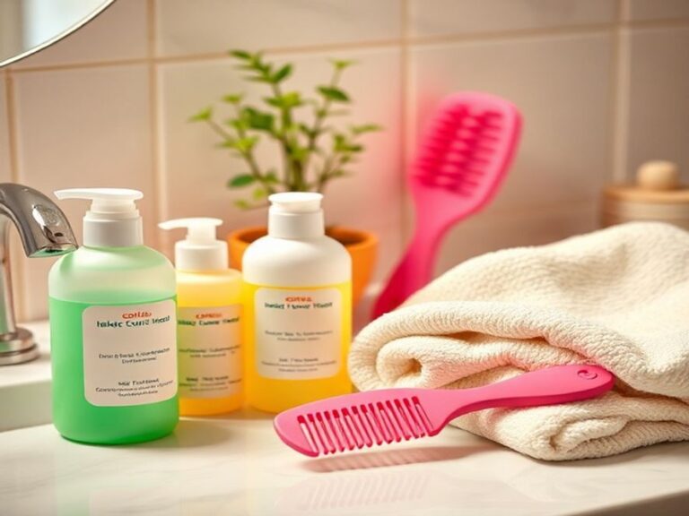 Cuidados com Cabelo Cacheado Infantil: Dicas Essenciais para Manter os Fios Saudáveis