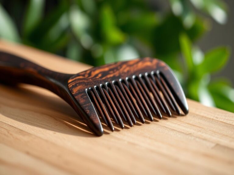A Importância do Pente de Dentes Largos para Cabelos Cacheados e Crespos